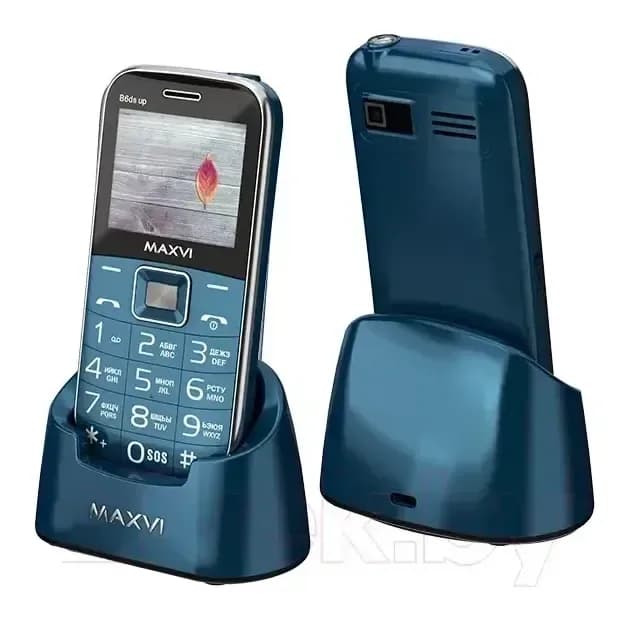 Мобильный телефон Maxvi B6ds up (маренго)