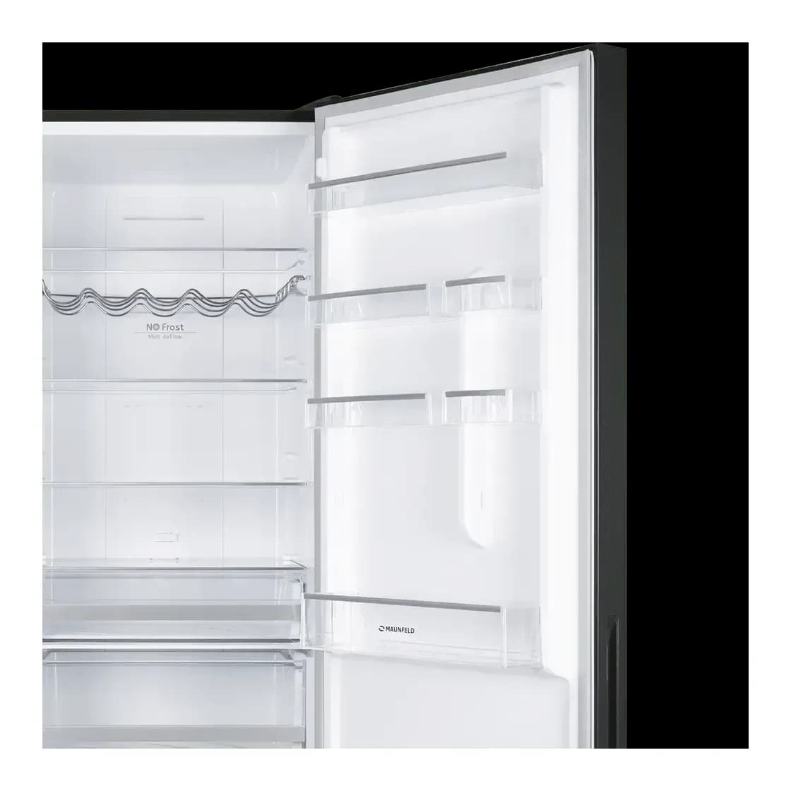 Холодильник с морозильником Maunfeld MFF200NFW Matt Inverter