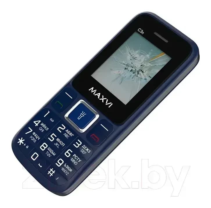Мобильный телефон Maxvi С 3n (маренго)