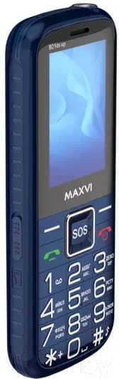 Мобильный телефон Maxvi B 21ds up (синий)