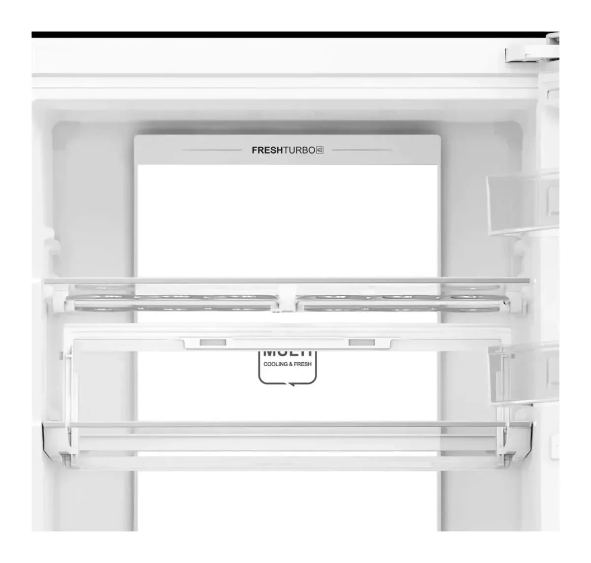 Холодильник с морозильником Haier C4F744CWGU1