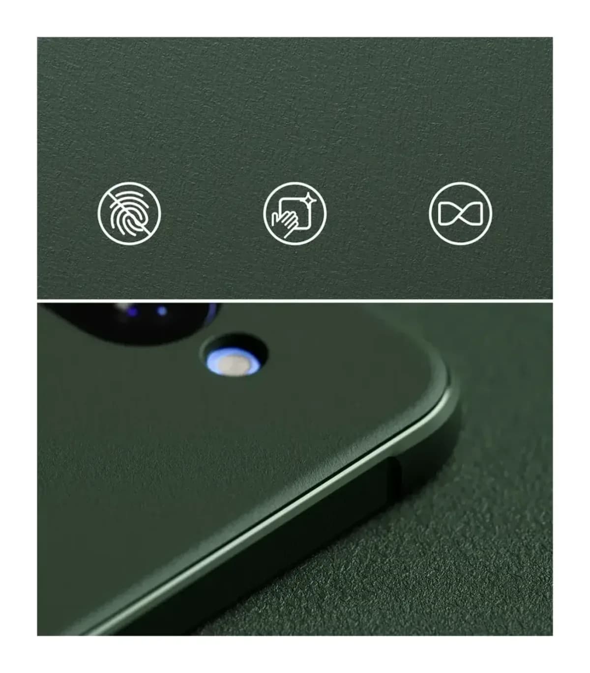 Чехол-накладка Ringke Onyx для Pixel 10a (Dark Green)