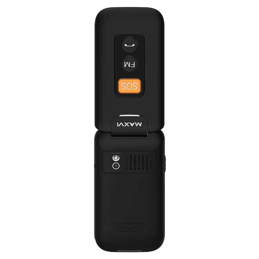 Мобильный телефон Maxvi E5 up (черный)