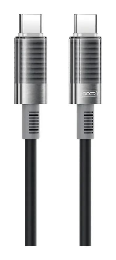 Зарядный кабель XO NB-Q282B 60W Type-C Type-C (черный)