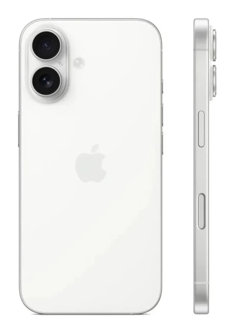 Смартфон Apple iPhone 16 128GB (белый)