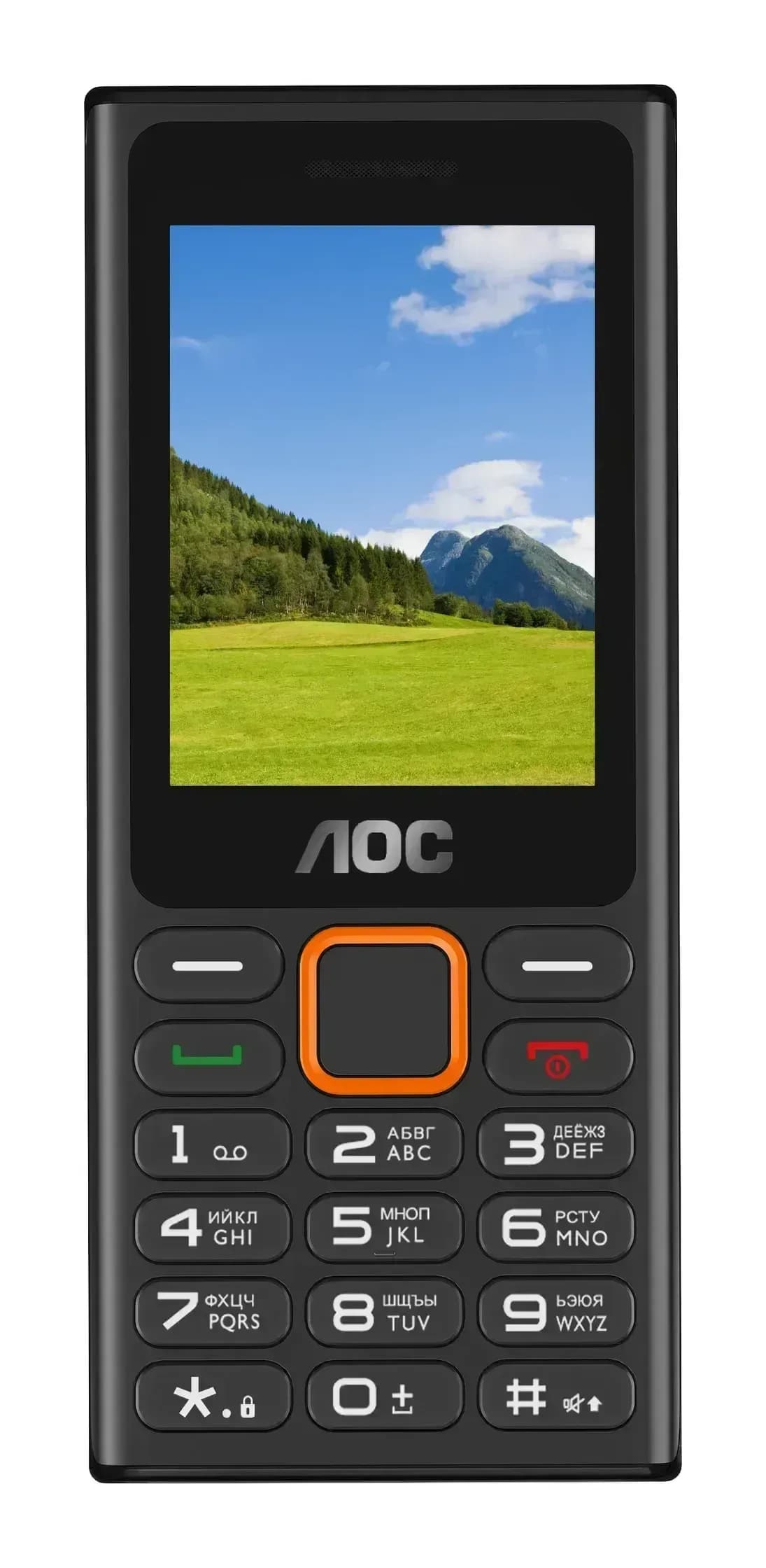 Мобильный телефон AOC A245 / CTA245BK/00 (черный)