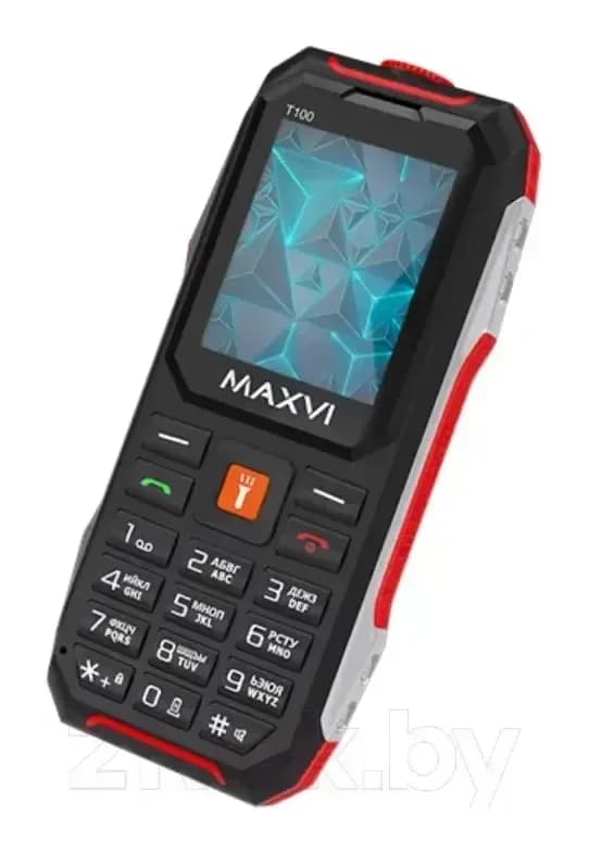Мобильный телефон Maxvi T100 (красный)