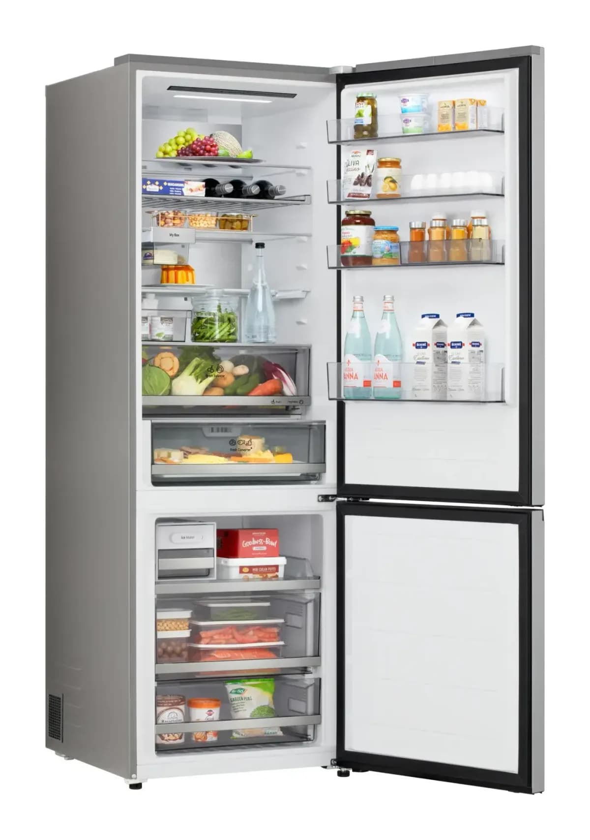 Холодильник с морозильником LG GC-B640FMKM