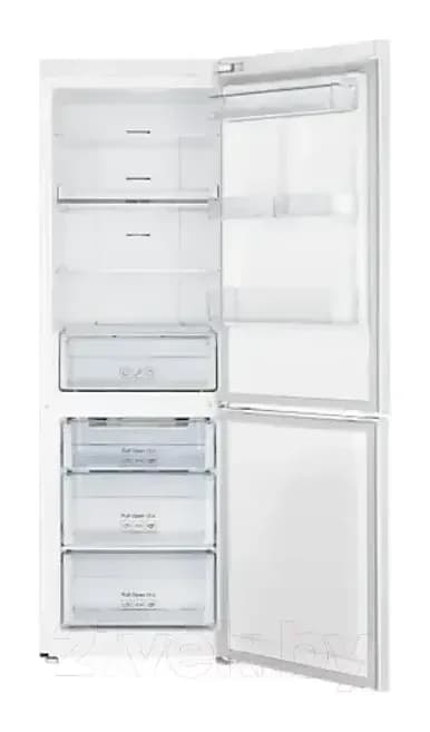 Холодильник с морозильником Samsung RB33A32N0WW/WT