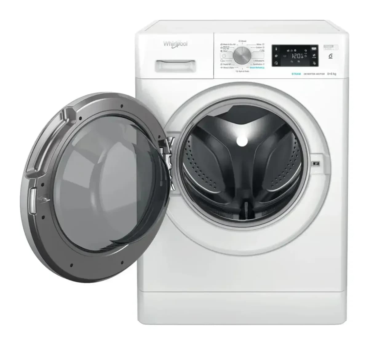Стирально-сушильная машина Whirlpool FFWDB 864489 SV EE