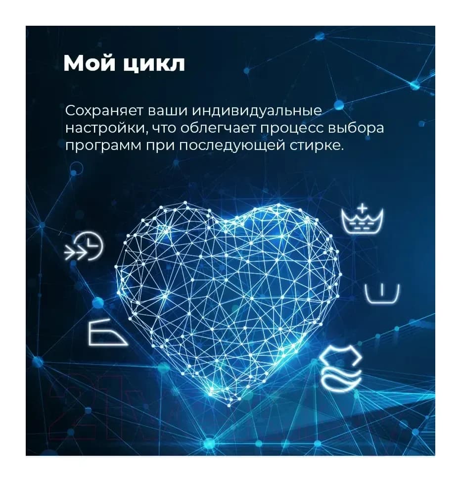 Стиральная машина Maunfeld MFWM128WH