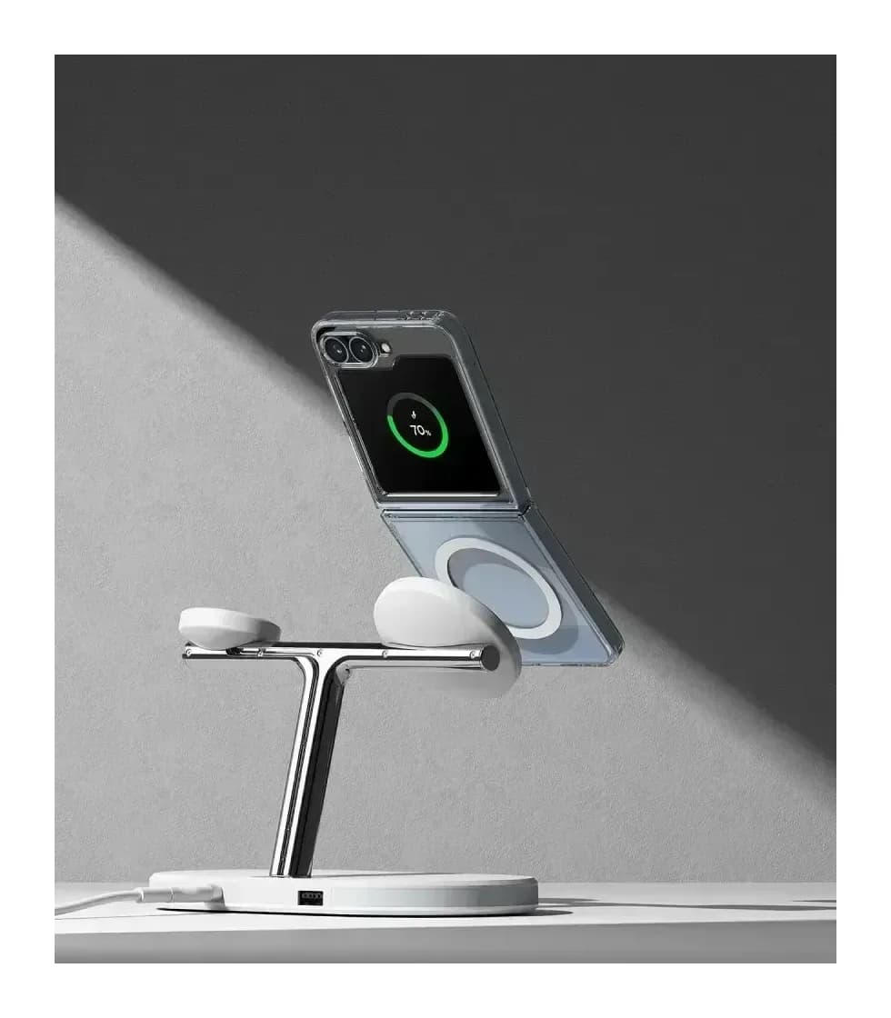 Чехол-накладка Ringke Fusion Magnetic Magsafe для Galaxy Z FLIP 6 (Clear)
