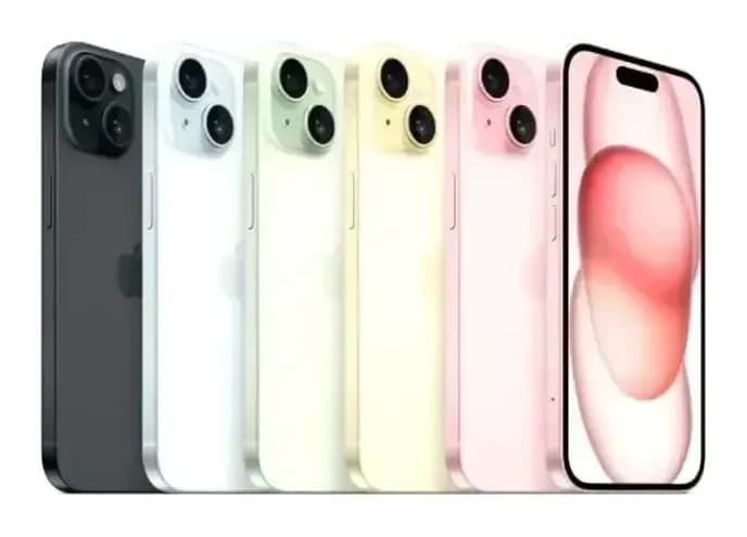 Смартфон восстановленный Apple iPhone 15 256GB Flip Грейд A+ (Black)