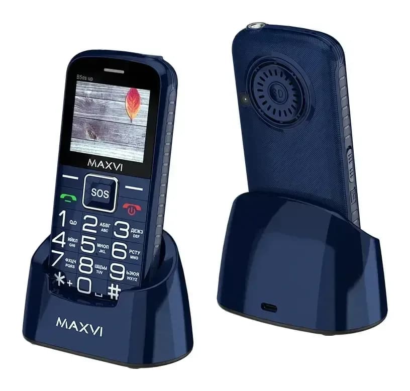 Мобильный телефон Maxvi B5ds up (синий)