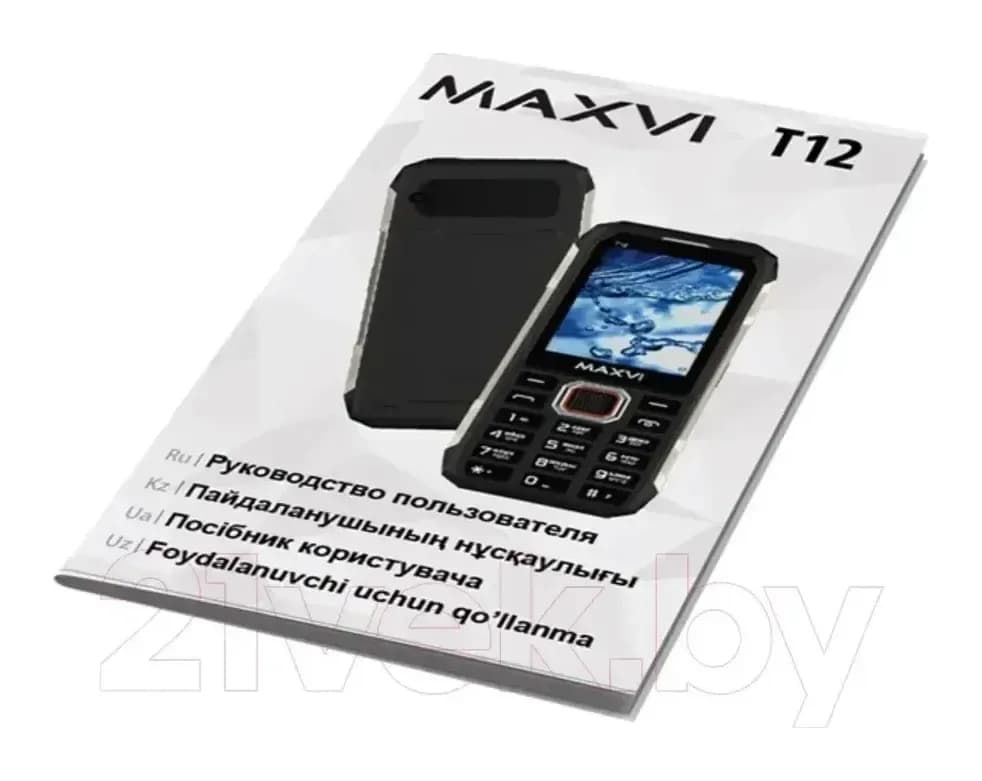 Мобильный телефон Maxvi T12 (черный)