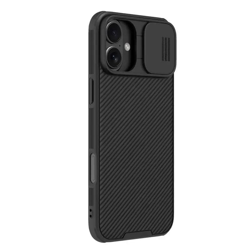 Чехол-накладка Nillkin CamShield Pro для iPhone 16 Plus (черный)