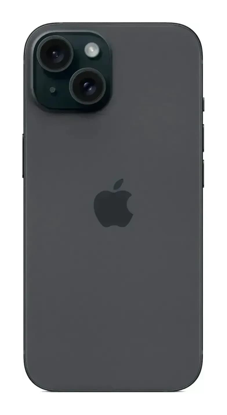 Смартфон восстановленный Apple iPhone 15 256GB Flip Грейд B (Black)