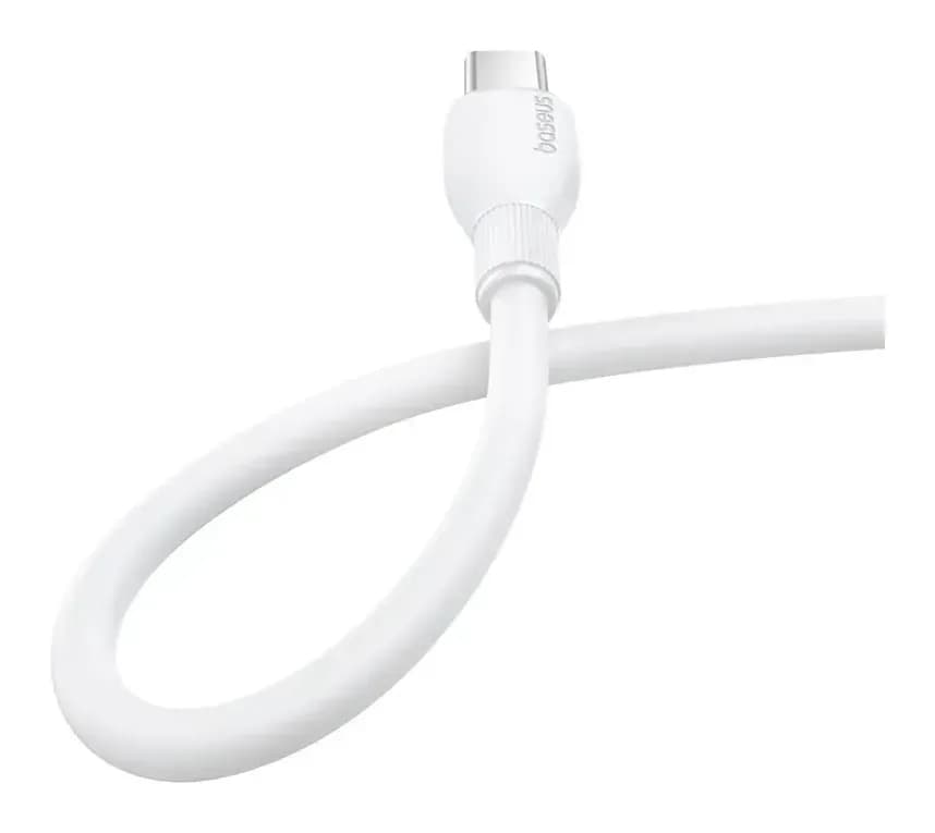 Зарядный кабель Baseus Ultra-Fast Fast Charging / P10376302222-03 (1м, белый)