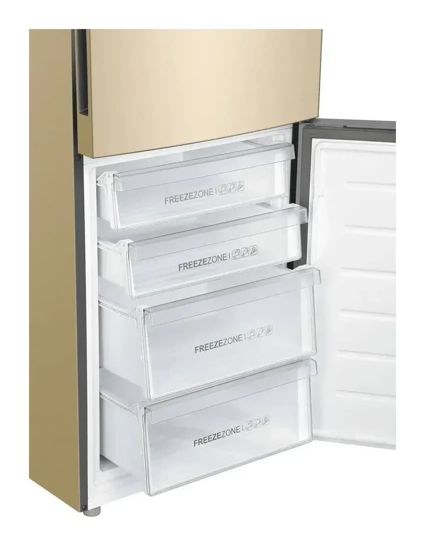 Холодильник с морозильником Haier C4F640CGGU1