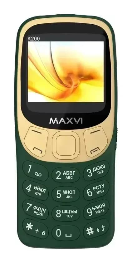 Мобильный телефон Maxvi K200 (темно-зеленый)