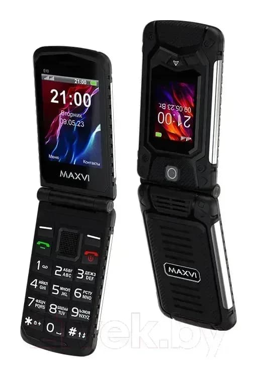Мобильный телефон Maxvi E 10 (черный)
