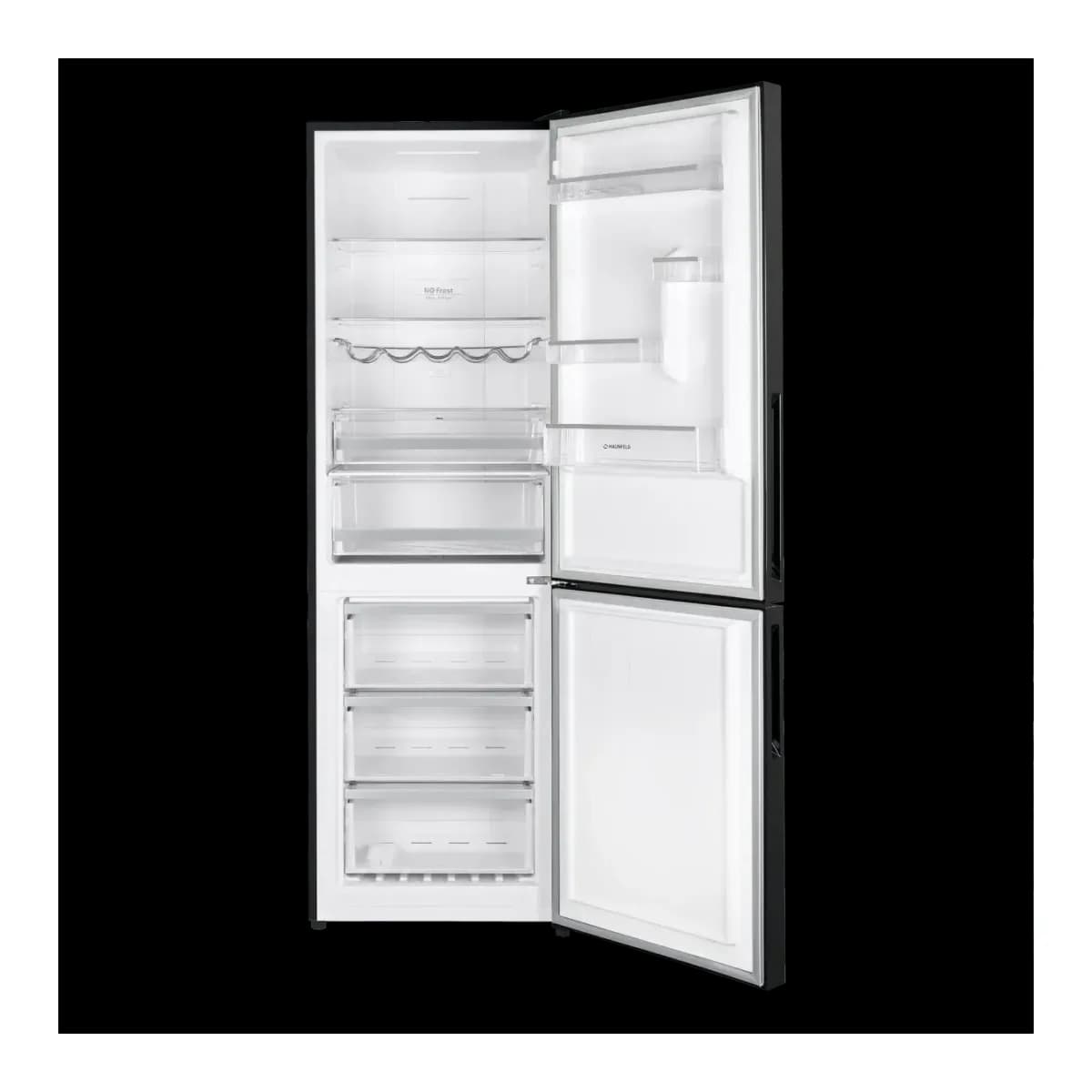 Холодильник с морозильником Maunfeld MFF185NFW Matt Inverter