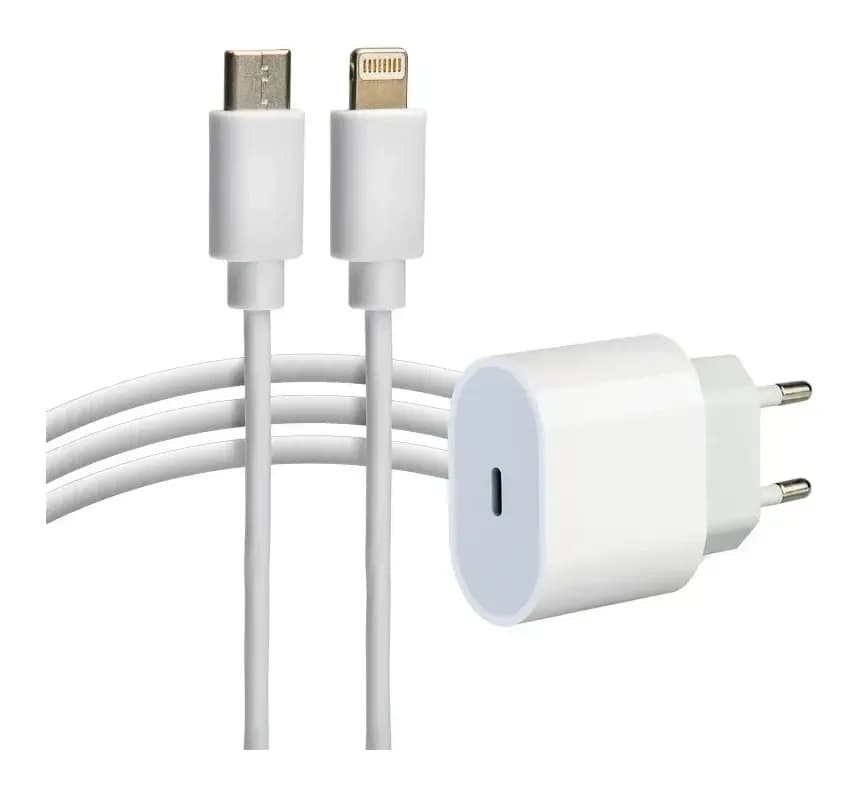 Зарядное устройство сетевое Rexant С кабелем USB-C–Lightning / 16-0234-4