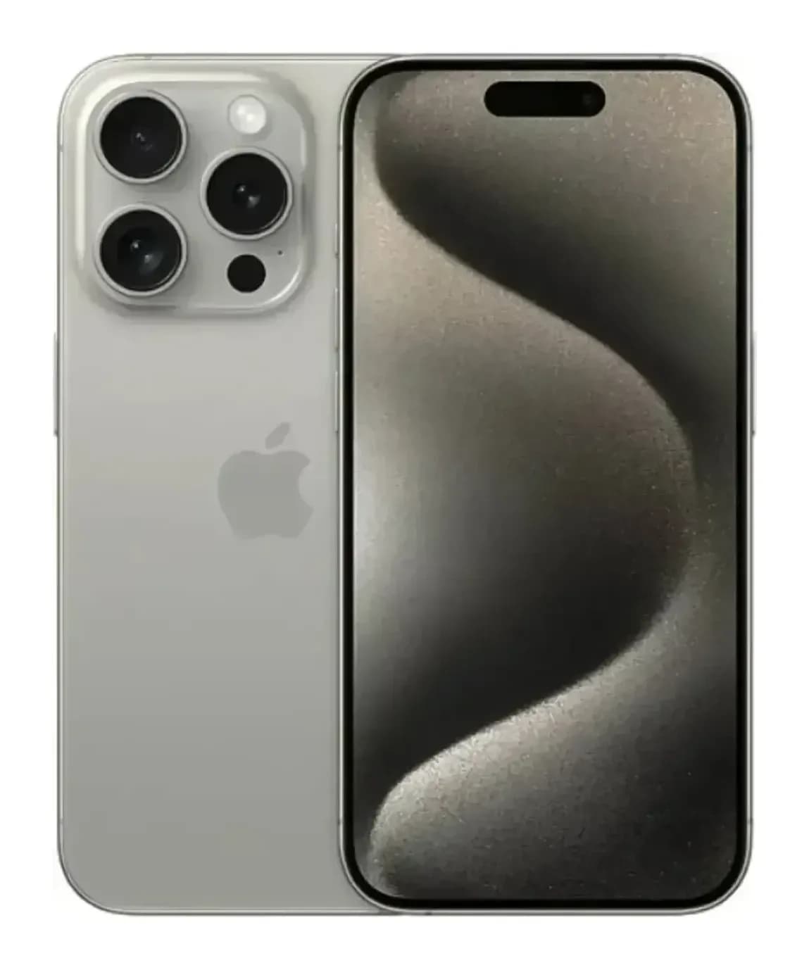 Смартфон восстановленный Apple iPhone 15 Pro 128GB Flip Грейд B (натуральный титан)