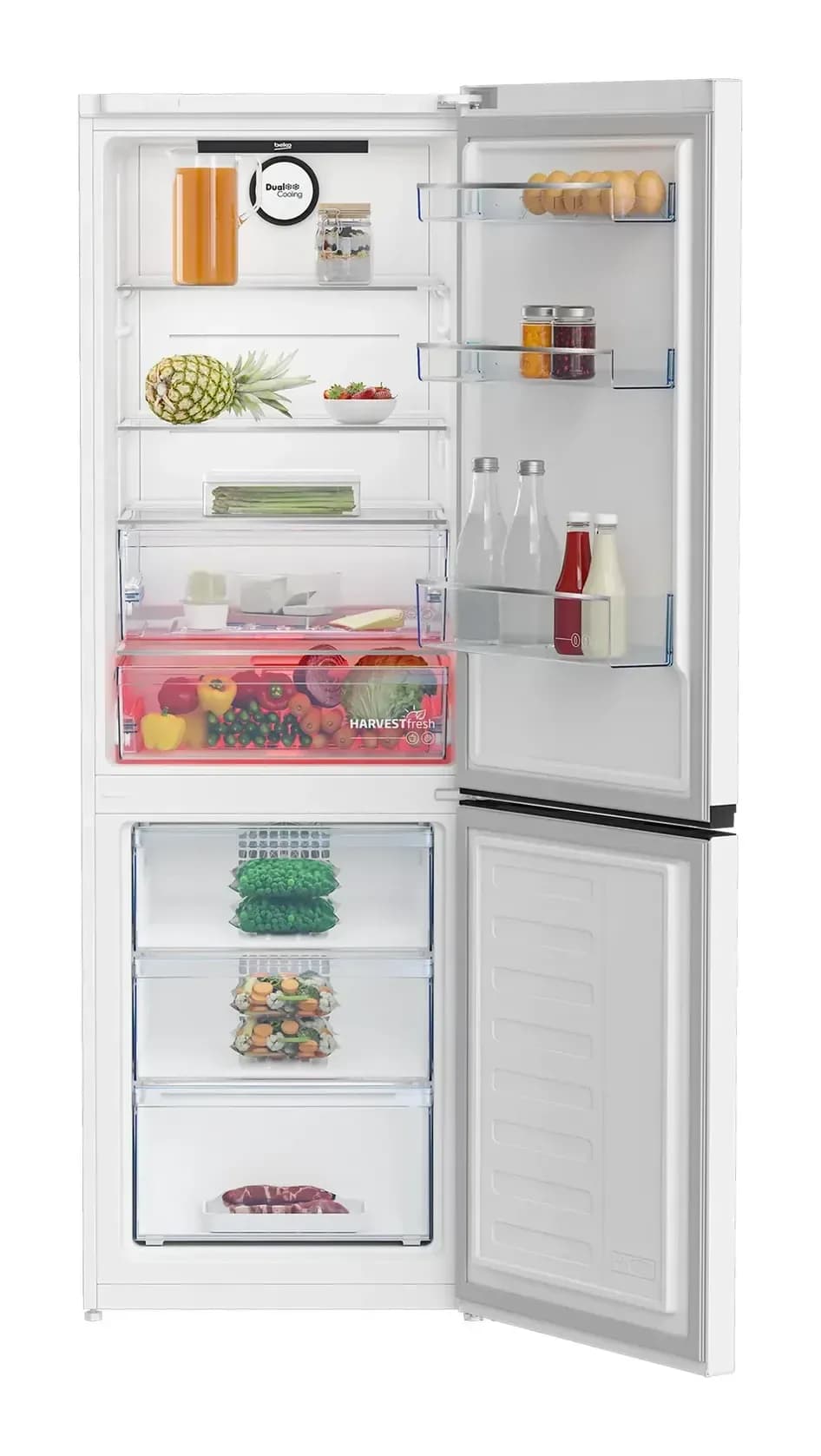 Холодильник с морозильником Beko B3RCNK362HW
