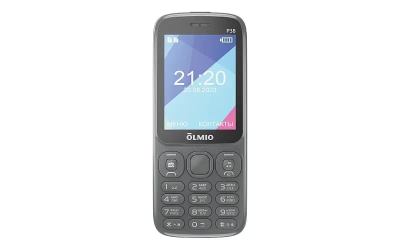 Мобильный телефон Olmio P38 (серый)