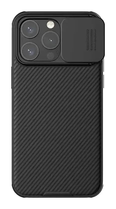 Чехол-накладка Nillkin CamShield Pro для Apple iPhone 15 (черный)