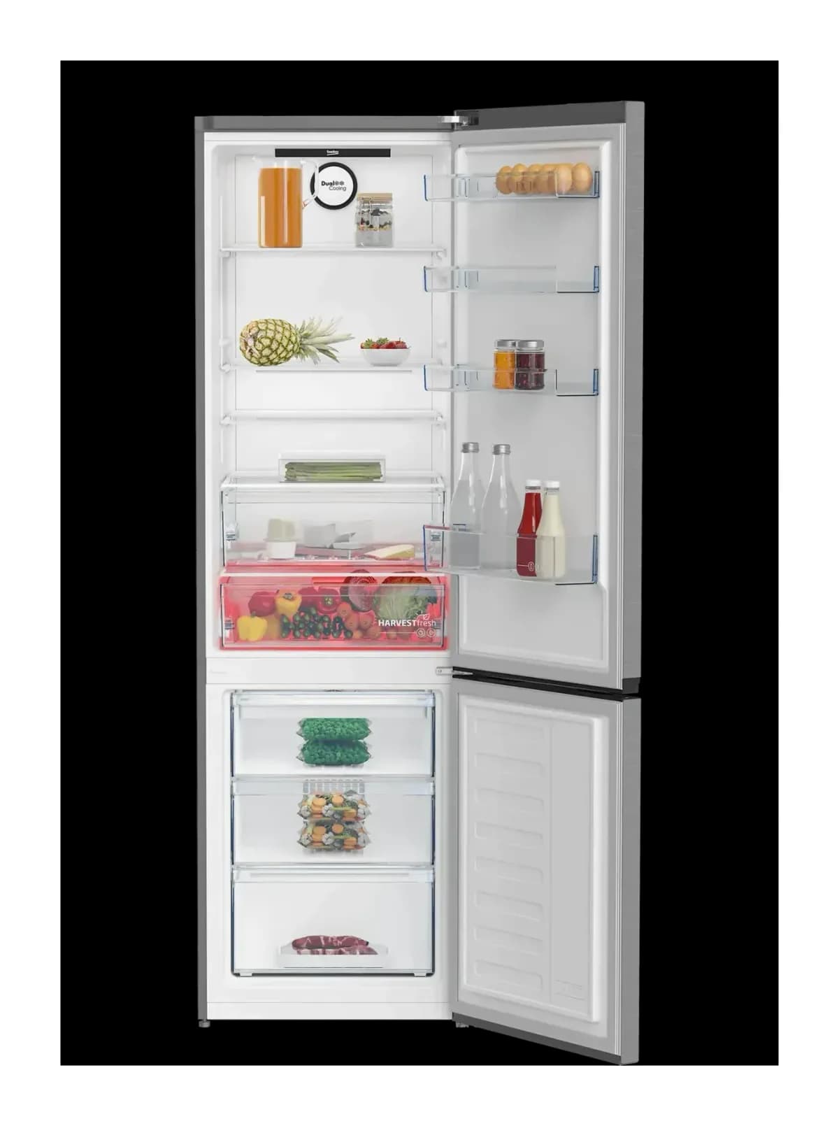 Холодильник с морозильником Beko B3RCNK405HDX