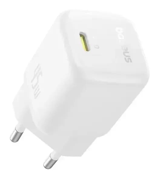 Адаптер питания сетевой Baseus PicoGo 45W EU / P10176800213-00 (белый)