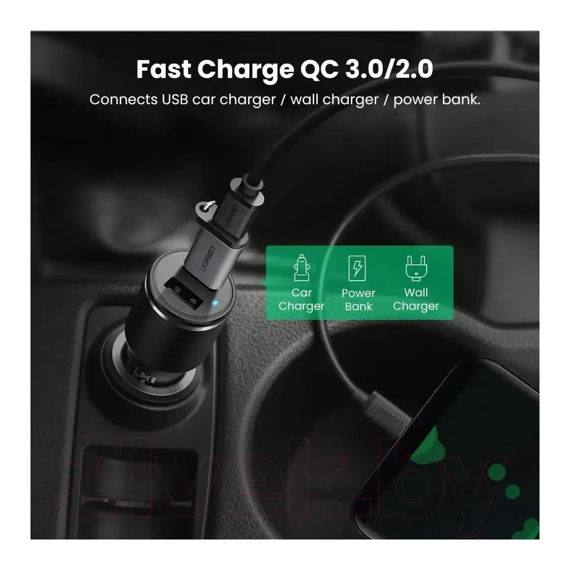 Адаптер Ugreen US276 / 50533 (серый)