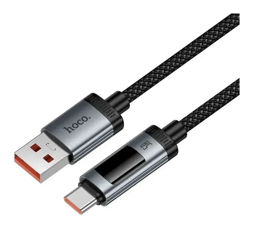 Зарядный кабель Hoco U148 Type-C (1.2м, черный)