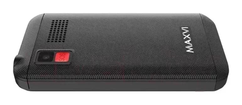 Мобильный телефон Maxvi B200 (черный+ЗУ)
