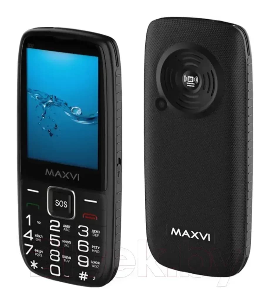 Мобильный телефон Maxvi B32 (черный)