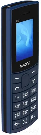 Мобильный телефон Maxvi С40 (синий)