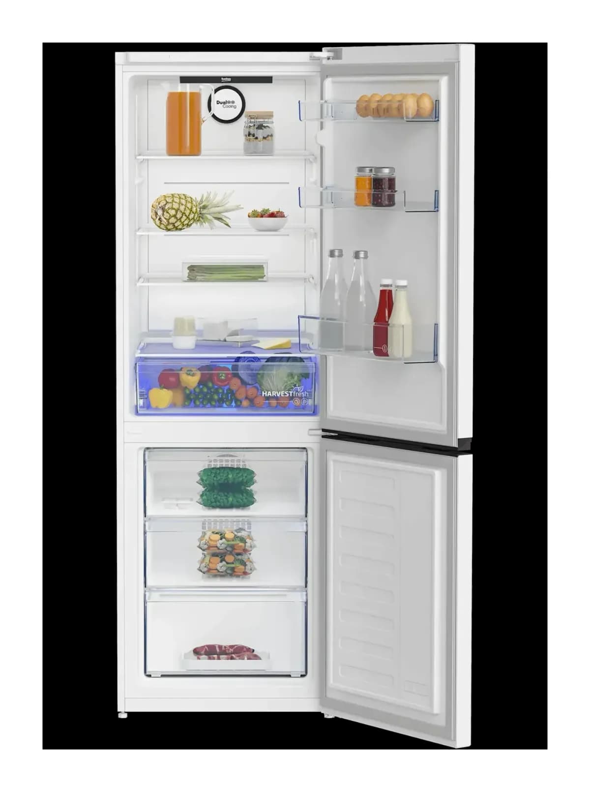 Холодильник с морозильником Beko B3RCNK365HW