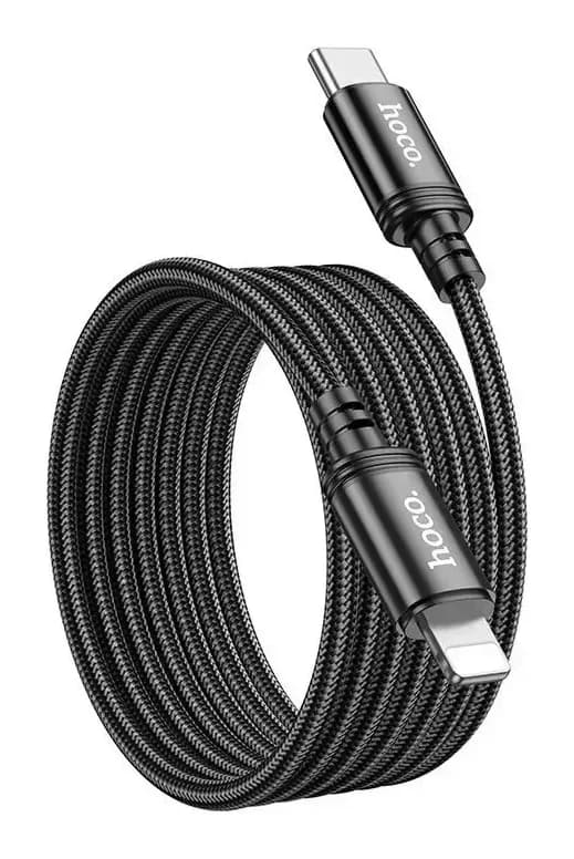Зарядный кабель Hoco X89 Type-C to Lightning (2м, черный)