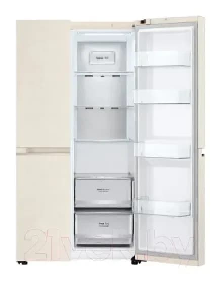 Холодильник с морозильником LG GC-B257SEZV