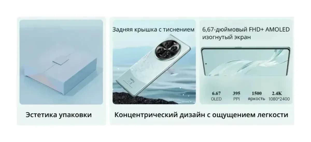 Смартфон Cubot Hafury Meet 12GB/256GB (голубой)