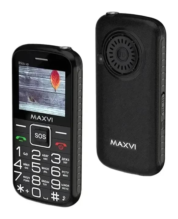 Мобильный телефон Maxvi B5ds up (черный)