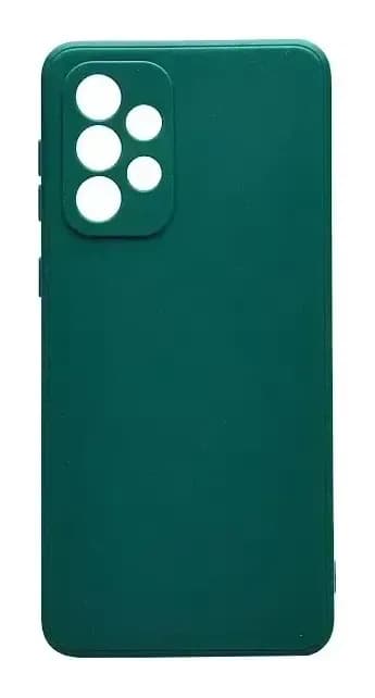 Чехол-накладка Case Coated для Galaxy A53 (темно-зеленый)