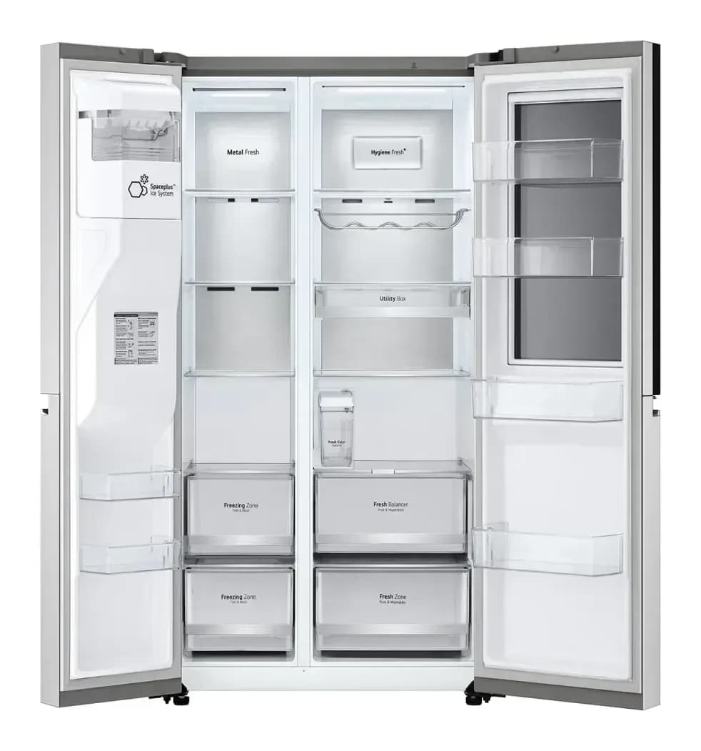 Холодильник с морозильником LG GC-X257CAEV
