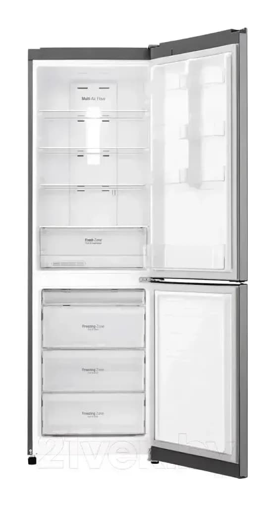 Холодильник с морозильником LG GA-B419SLGL
