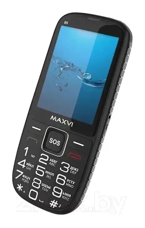 Мобильный телефон Maxvi B9 (черный)