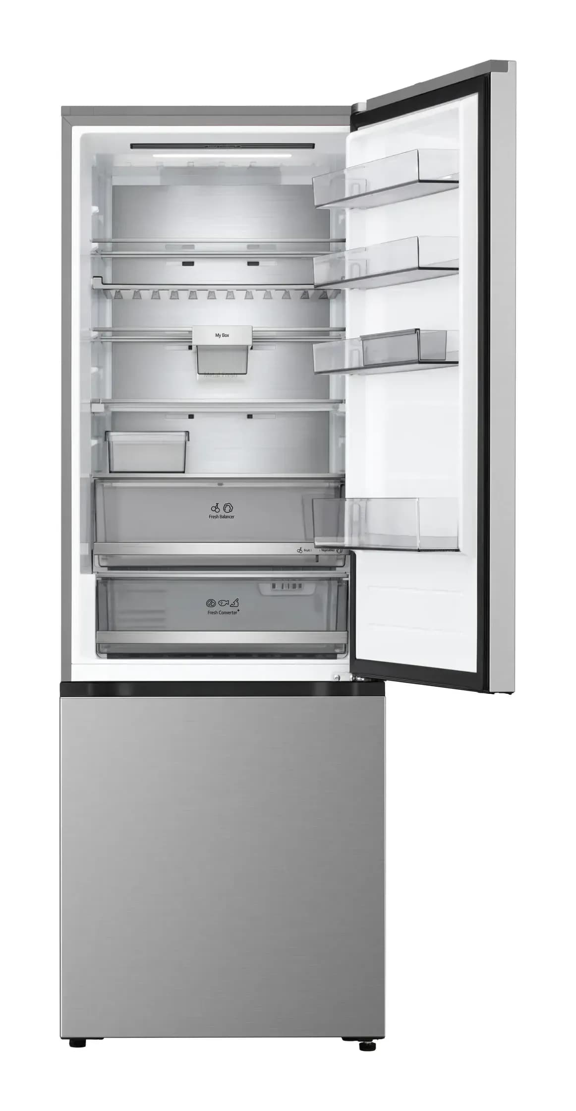 Холодильник с морозильником LG GC-B640FMKM