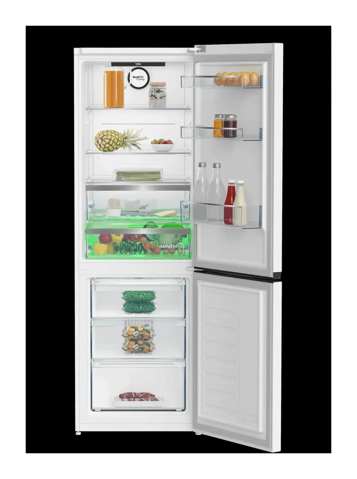 Холодильник с морозильником Beko B5RCNK366HDW