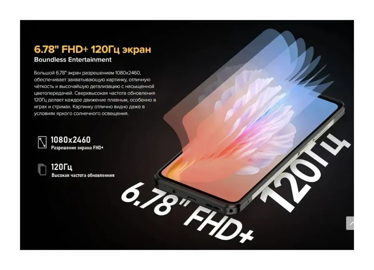 Смартфон Ulefone Armor 25T 6GB/256GB (черный)